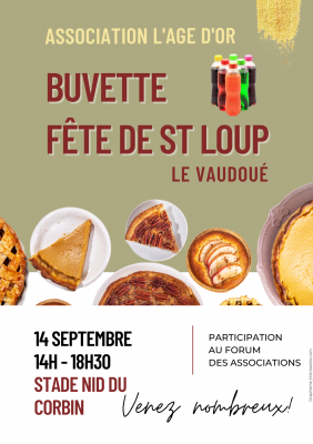 Affiche buvette