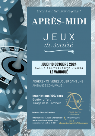 Affiche jeux